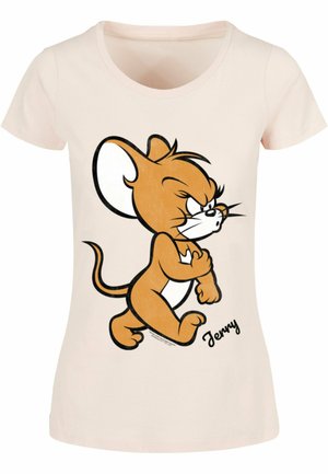 TOM AND JERRY ANGRY MOUSE - T-shirt print - pink