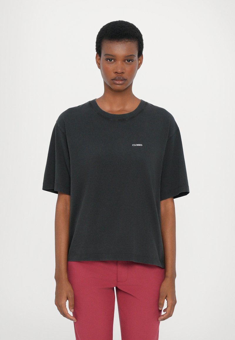 CLOSED RELAXED - T-shirt - bas - black