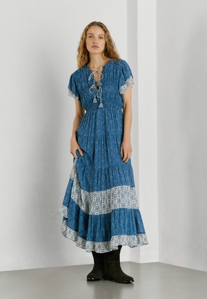 Pepe Jeans W11 EVA DRESS - Maxi-jurk - avedon blue