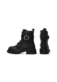 VENEZIA ANKLE BOOTS - Šněrovací kotníkové boty - black