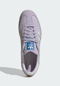 adidas Originals SAMBA OG - Sporta apavi - silver dawn/chalk white/off white