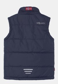 TROLLKIDS NARVIK UNISEX - Väst - navy/bright green