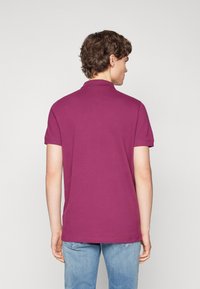 Tommy Jeans SLIM PLACKET  - Polo - valley grape