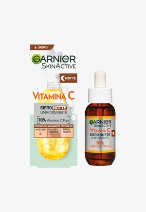 Garnier SKINACTIVE SIERO NOTTE VITAMINA C UNIFORMANTE 10% VITAMINA C PURA, 30ML - Siero
