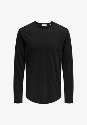 Only & Sons ONSBENNE - Top dugih rukava - black