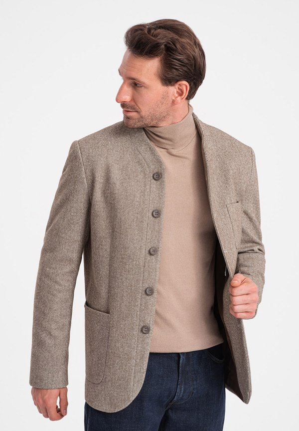 WITH STAND-UP COLLAR - Sakko