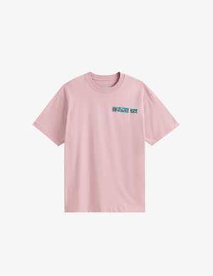 Vans, BARB PLATE LOOSE - T-Shirt print - medium red