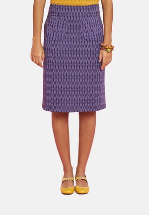 EQUATEUR - Pencil skirt - violet