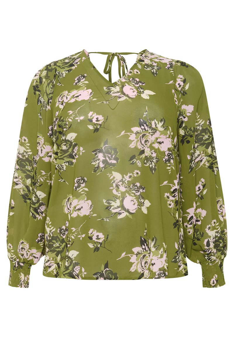 Kaffe Curve Blouse groen Kaffe Curve Blouse groen