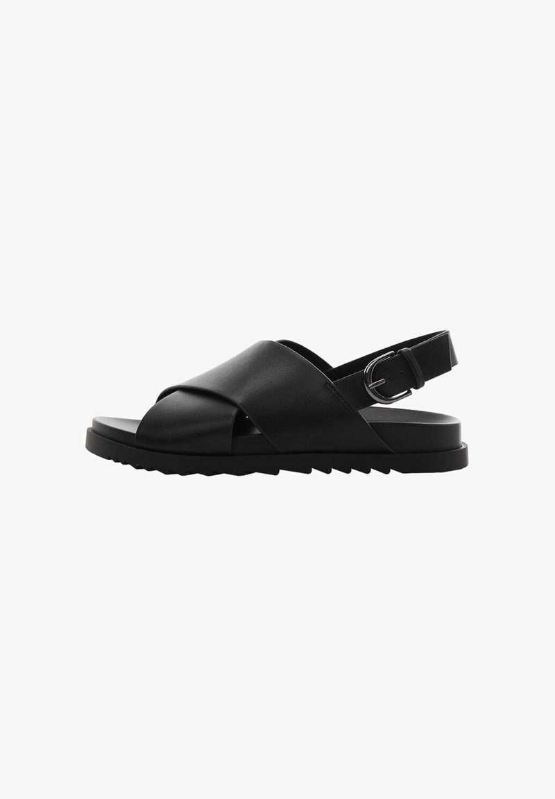 Mango Kids Sandaalit nilkkaremmillä - black