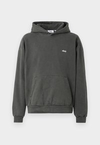 LOWERCASE HOOD UNISEX - Ikdienas džemperis - pigment pirate black