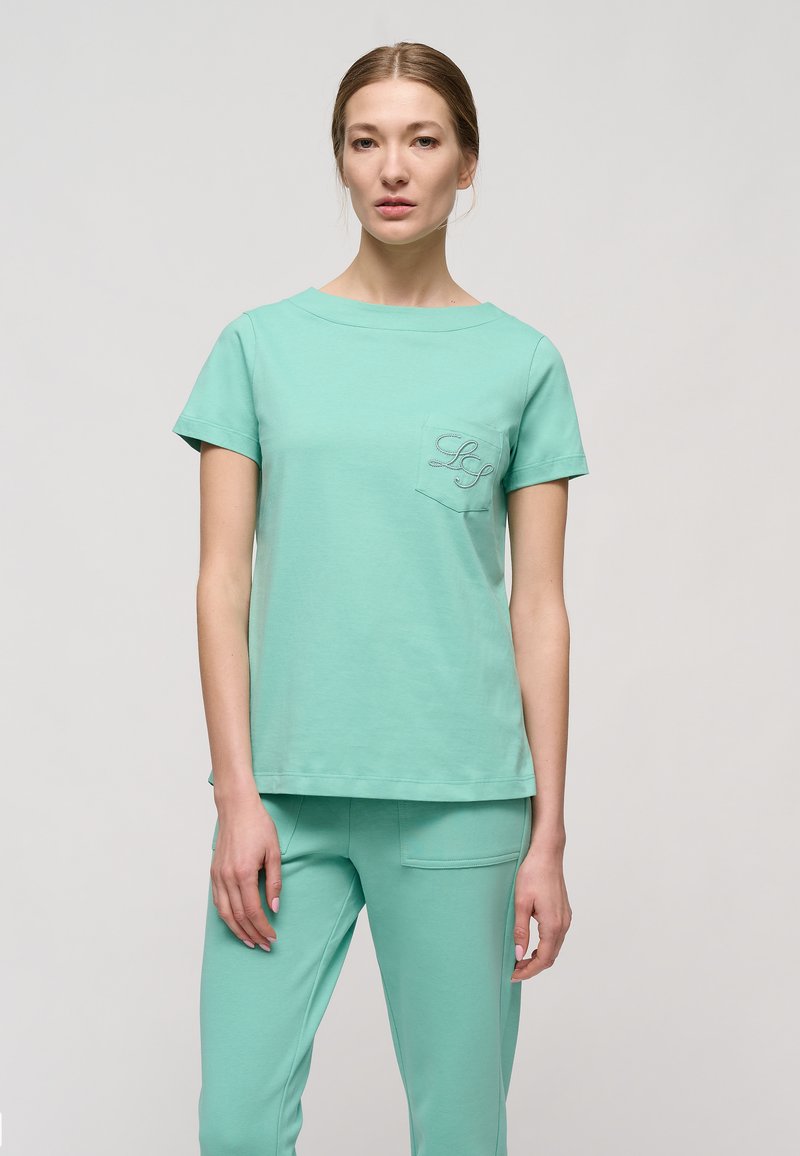 Luisa Spagnoli - BON - T-Shirt basic - verde acqua verde acqua, Vergrößern