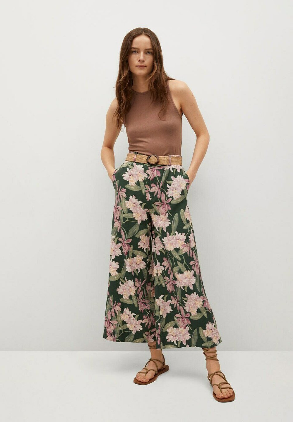 Mango LULA - Pantalones - grün/verde - Zalando.es