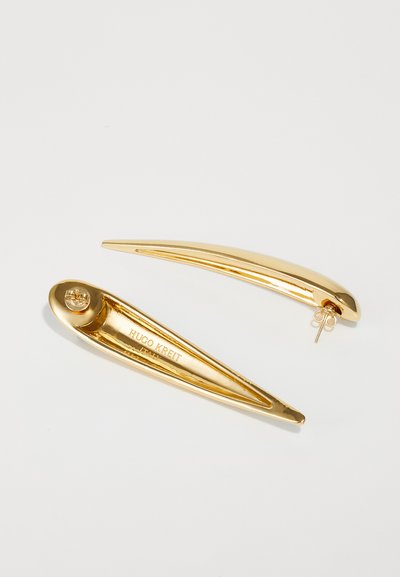 HUGO KREIT NAIL EARRINGS - Fülbevalók - gold-coloured