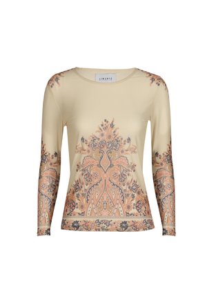 Liberté Essentiel, T-shirt à manches longues - creme paisley