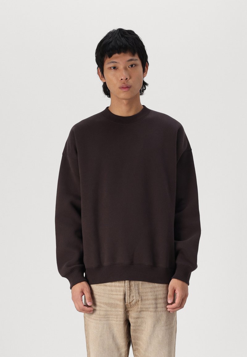 Abercrombie & Fitch Essential Crew Sweatshirt - Sweatshirt - after dark
