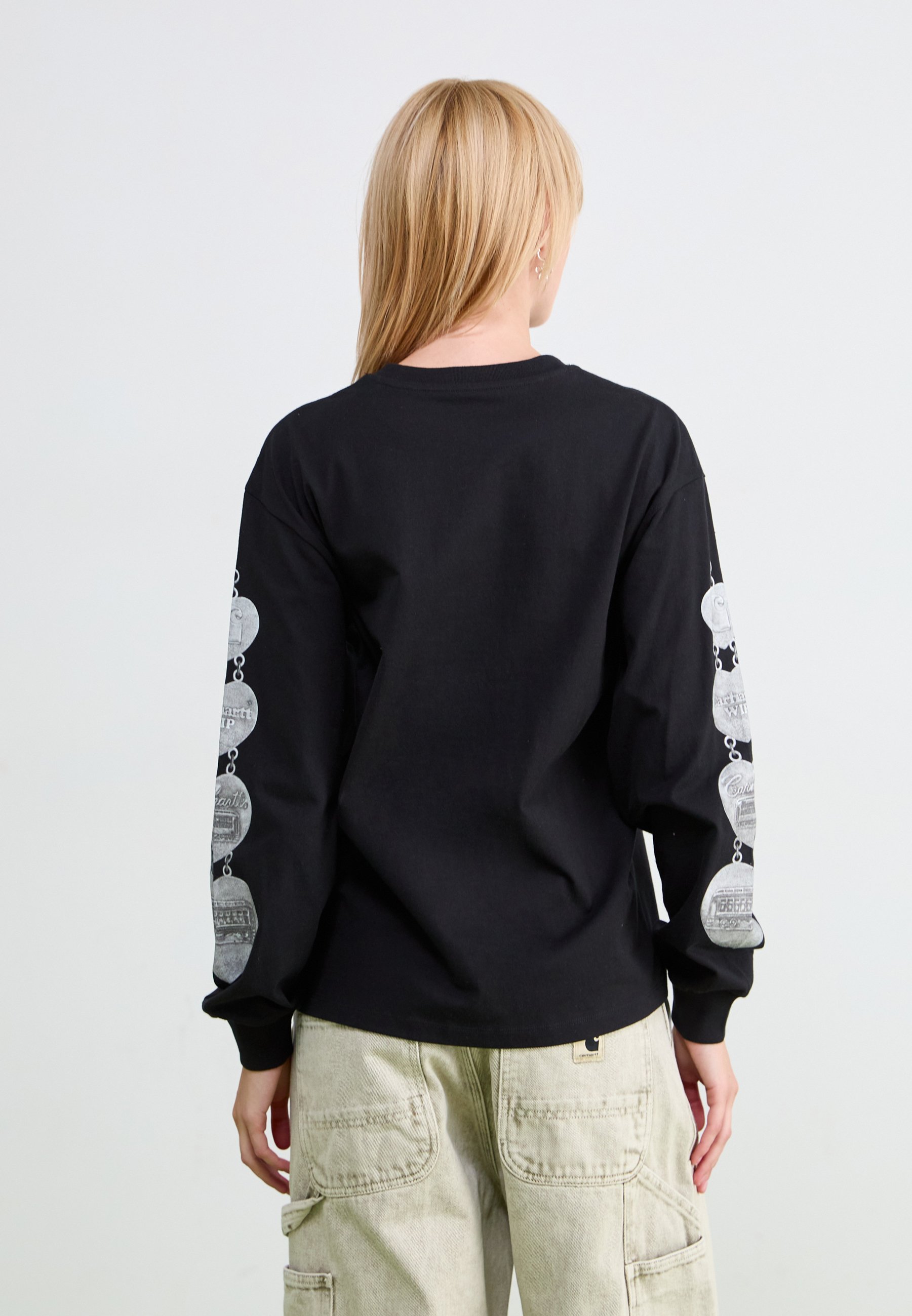 [Carhartt WIP]HARTT CHAIN Tシャツ Carhartt WIP HARTT CHAIN - T-shirt à manches longues - black