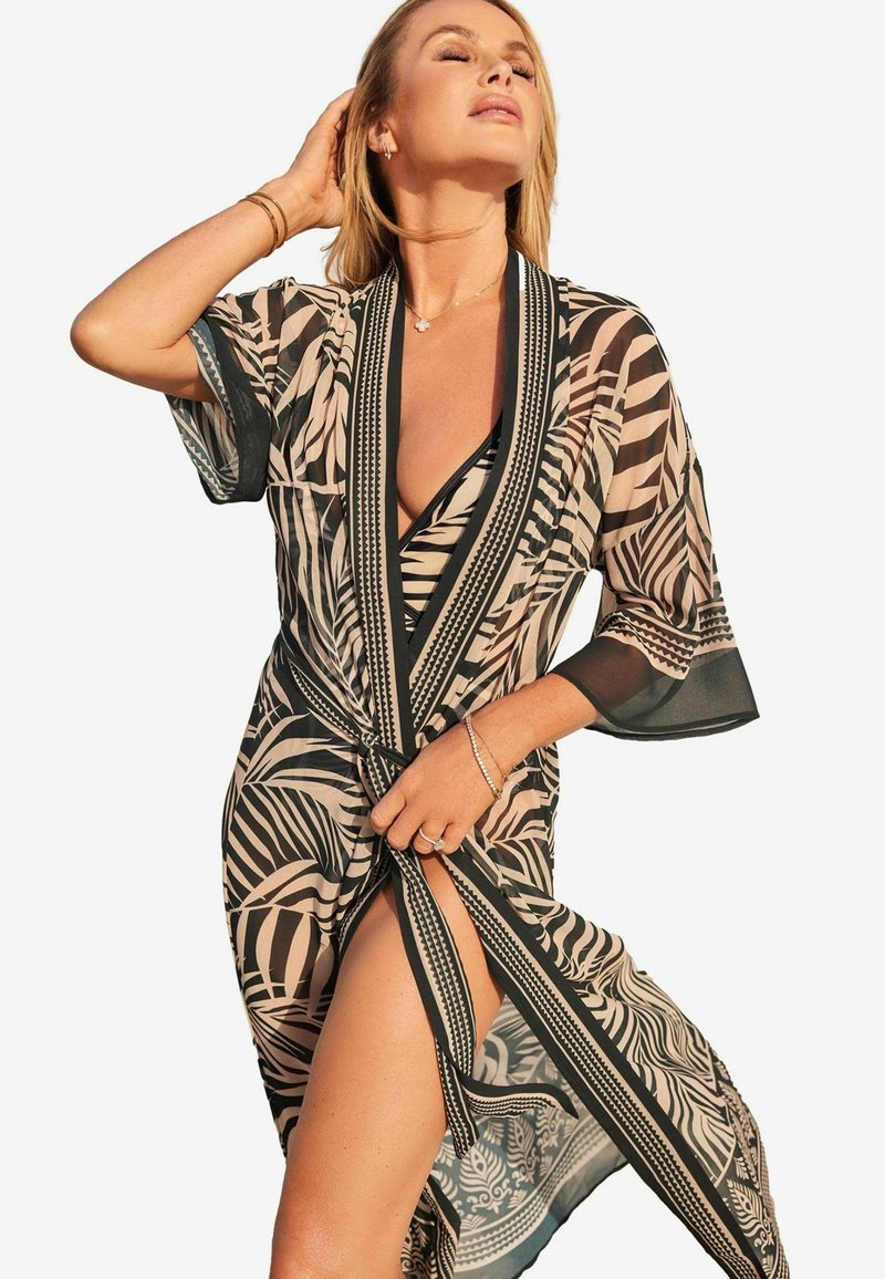 Lipsy REGULAR FIT - PRINTED - Accesoriu plajă - black
