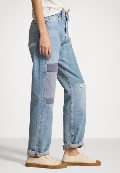 Polo Ralph Lauren ANKLE BOYFRIEND - Blugi loose fit - dorset wash