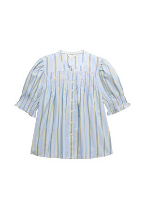 Marks & Spencer, STRIPED SHIRRED - Hemdbluse - yellow mix