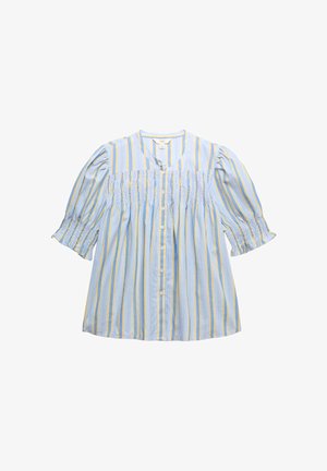 Marks & Spencer, STRIPED SHIRRED - Hemdbluse - yellow mix