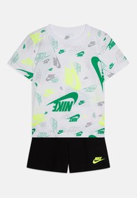 Nike Sportswear - SET - Šortai - black/white Miniatiūros vaizdas 1