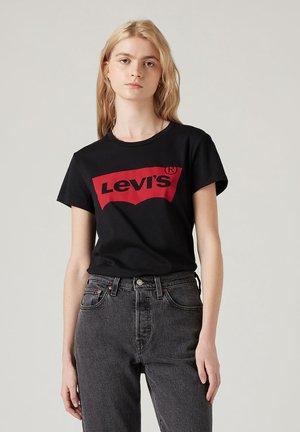 THE PERFECT TEE - Print T-shirt - black