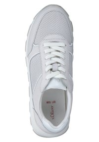 s.Oliver Sneaker low - white nappa