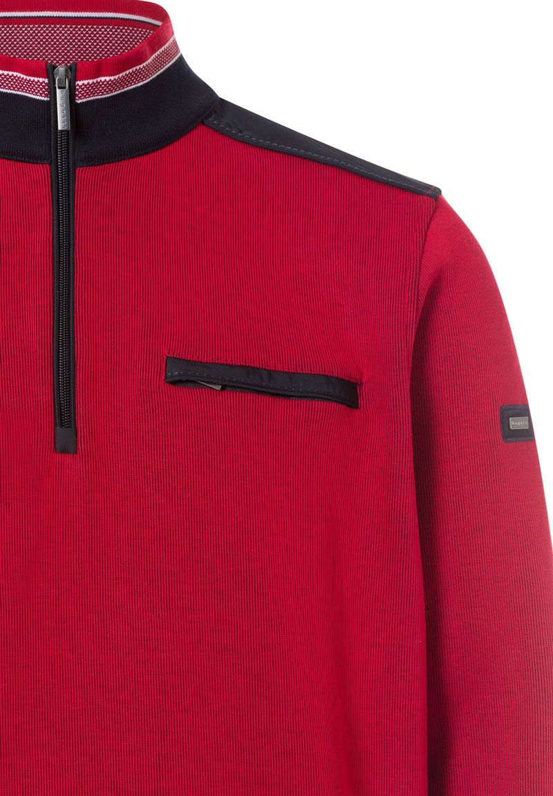 bugatti TROYER Strickpullover rot Zalando