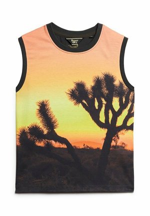 Superdry & Co, Top - yellow sunset aop
