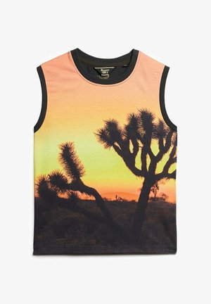 Superdry & Co, Top - yellow sunset aop