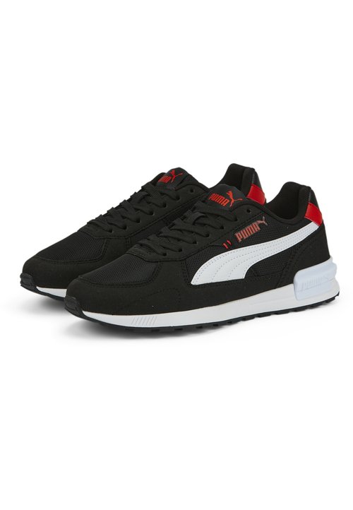 PUMA GRAVITON JR - Trainers - black- white- red — photo 2