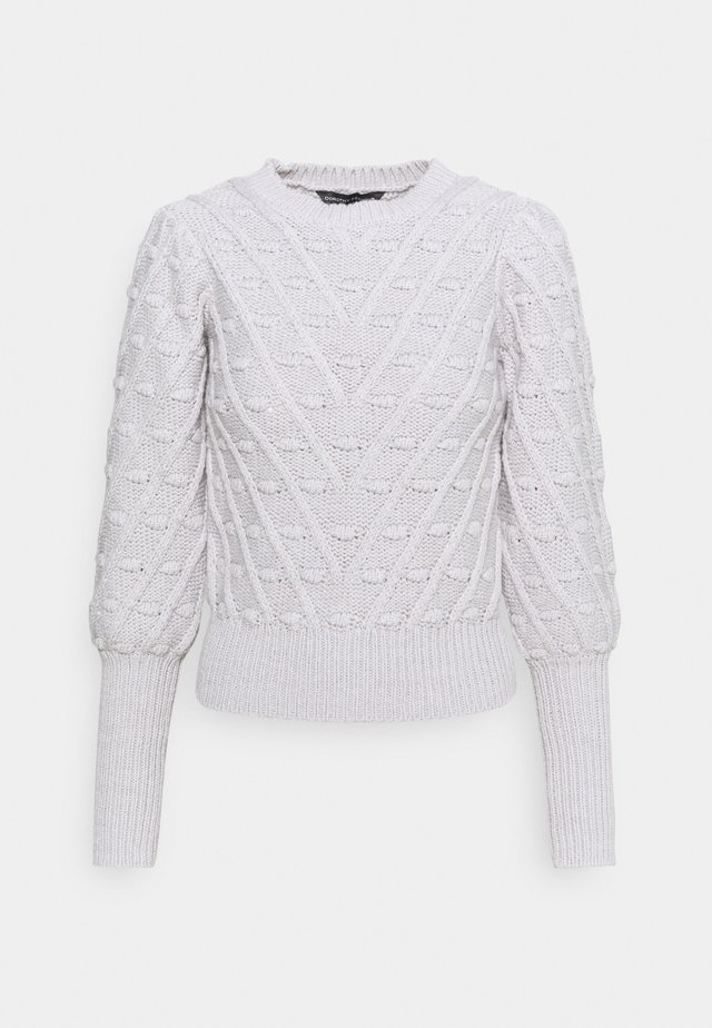 BOBBLE JUMPER - Jersey de punto - grey