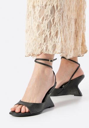 WITTCHEN Wedge sandals - black