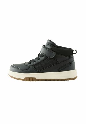 Next, HIGH TOP TOUCH FASTENING AND ELASTIC LACE TRAINERS - Sneaker high - black