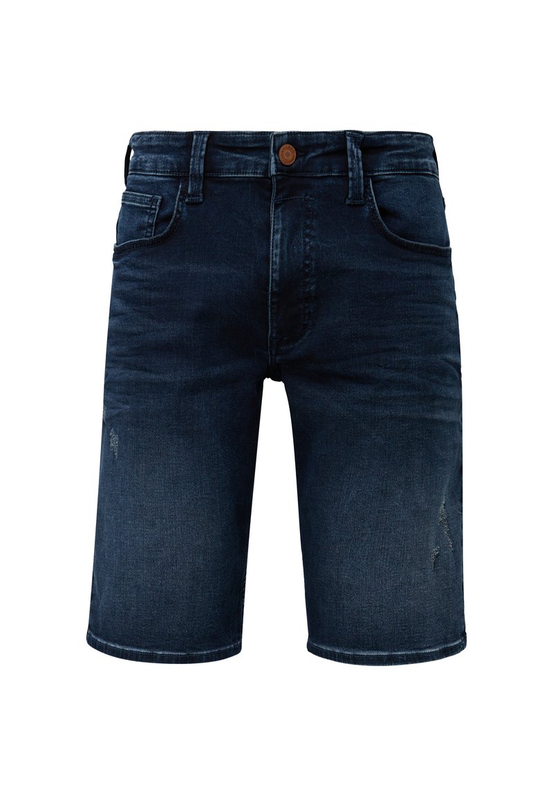 s.Oliver Jeansshort donkerblauw denim