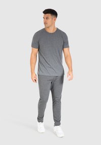 Smilodox KARRY 3ER PACK - T-shirts basic - anthrazit melange