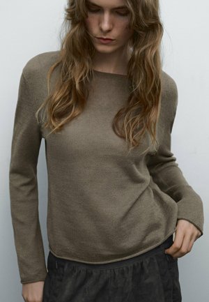 CUTWORK - Pullover - khaki