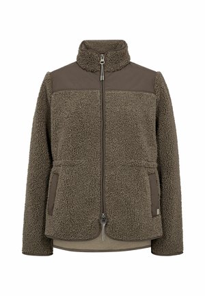 Mos Mosh, MMELISA ELI TEDDY JACKET - Giacca in pile - dusty olive