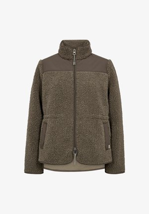 Mos Mosh, MMELISA ELI TEDDY JACKET - Giacca in pile - dusty olive