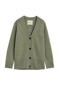 DETAIL CARDIGAN - Strickjacke - faded sage