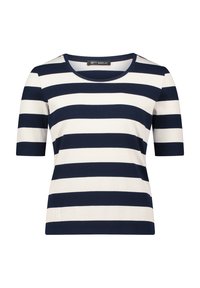 Betty Barclay Print T-shirt - dark blue beige