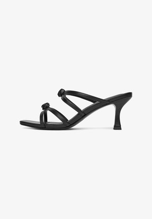 Jenny, FLIP-FLOPS HIGH - Mules med hæl - black