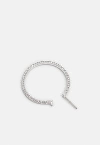 DEXTERA HOOP EARRINGS PAVÉ LARGE - Boucles d'oreilles - silver-coloured