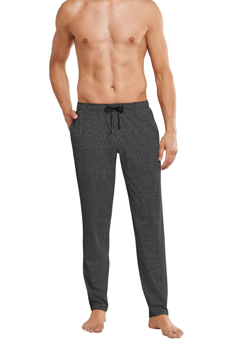 Schiesser SCHLAFHOSE LANG - Bas de pyjama - schwarz (15)