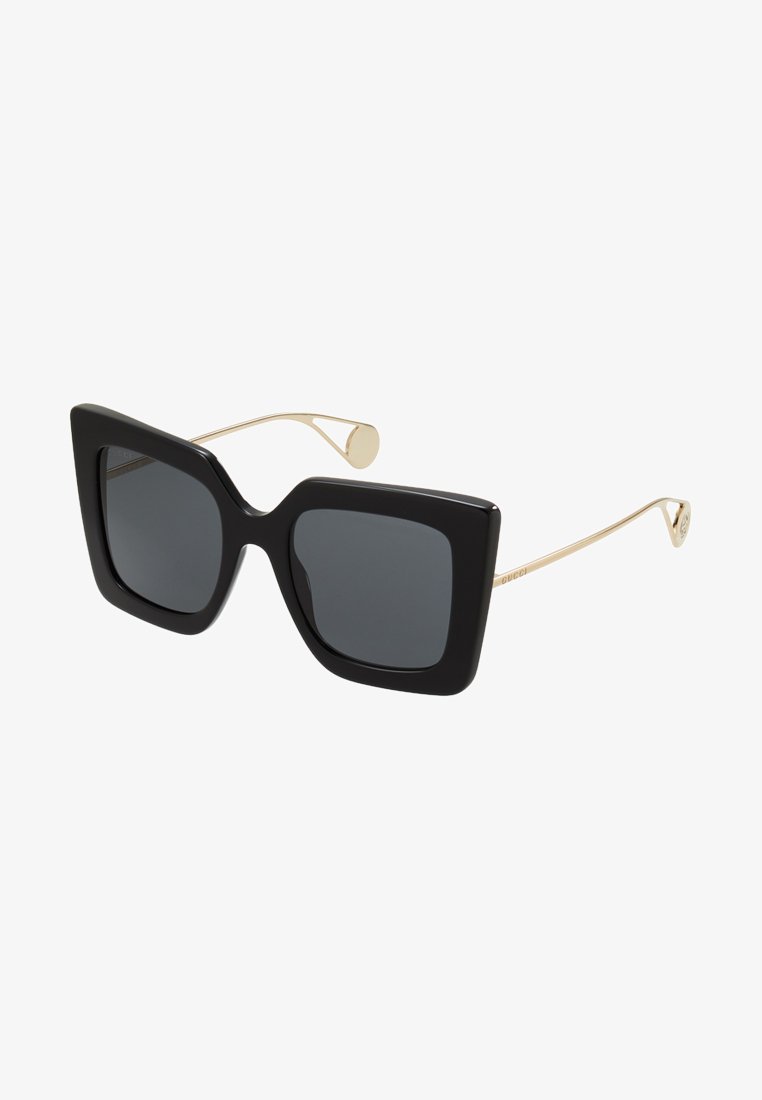 Gucci Occhiali da sole - black/gold-coloured/grey