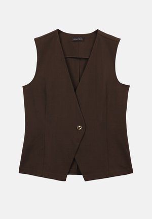 Anna Field Vest - brown