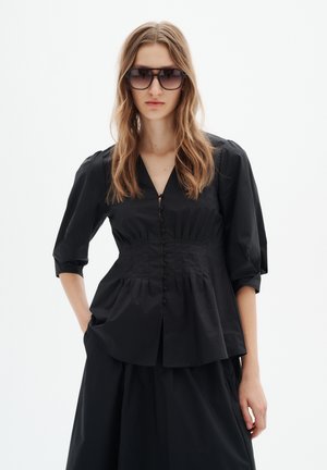 InWear, HAZEIW FITTED BLOUSE - Blouse - black