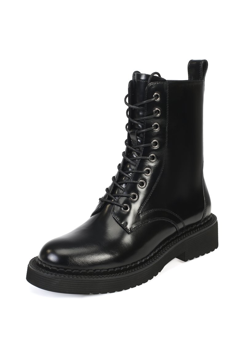 Damen Klassische Stiefel | Ekonika Plateaustiefel black/schwarz - ZB57648 Damen Klassische Stiefel | Ekonika Plateaustiefel black/schwarz - ZB57648