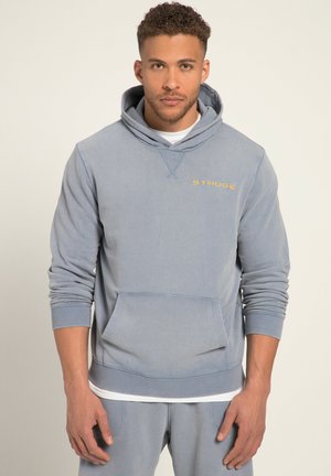 Hoodie - blue-grey